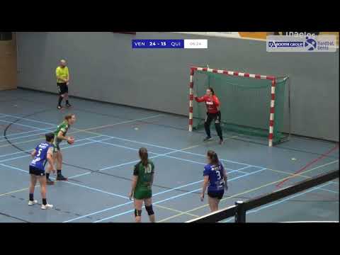 Hoogtepunten Cabooter Group HandbaL Venlo DS1 tegen HV Quintus DS1
