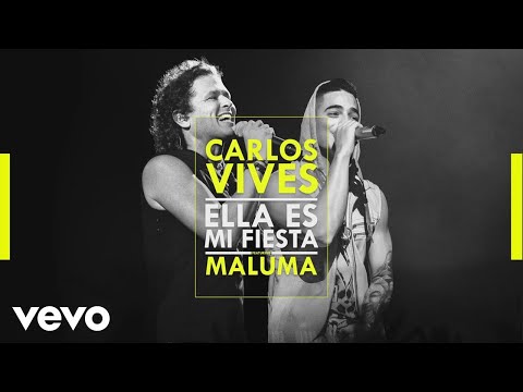 Carlos Vives - Ella Es Mi Fiesta (Remix [Cover Audio]) ft. Maluma