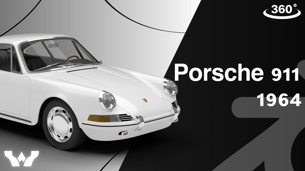 Porsche 911 1964 hoofdkwartier 3D Model
