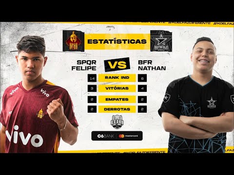 ALABINHA vs NATHAN - KOEL PRO FINAL - PRÓ X PRÓ - BOTAFOGO X SPQR TEAM || FIFA 22