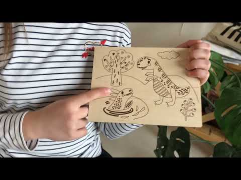 Миниатюра изображения товара Набор досок для выжигания Раскрась и подари Хорошие доски Пустые / DR-1060