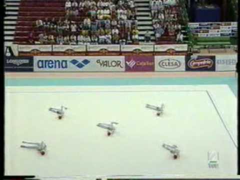 Gimnasia Ritmica- Mundial Sevilla 1998- Ucrania 5 pelotas
