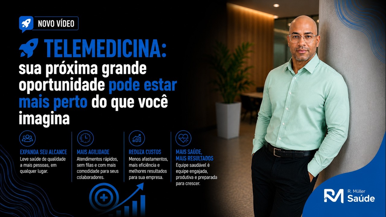 🚀 TELEMEDICINA: sua próxima grande oportunidade pode estar mais perto do que você imagina