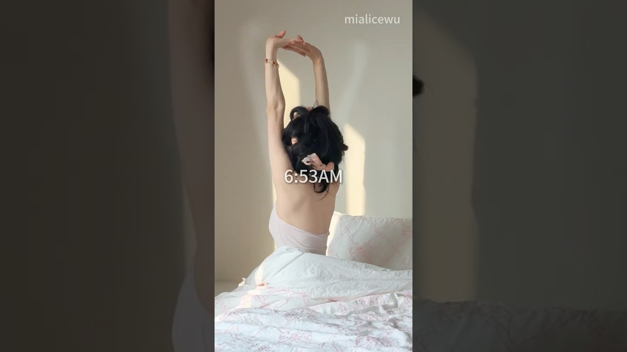 GRWM for a 6:53am *realistic*  asmr morning 🍵🌸#asmr #vlog #grwm #skincare #morningroutine