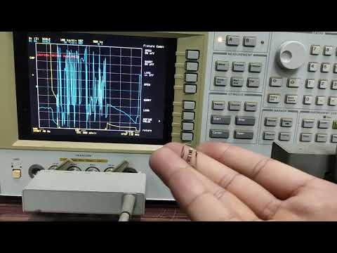 How to use Impedance Analyzer to measure impedance and capacitance of a dielectric ceramic