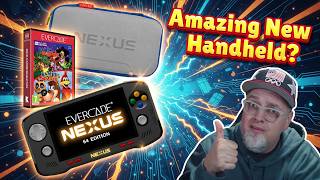 This NEW Retro Handheld Looks Awesome! Evercade Nexus Is Ready To Play N64!