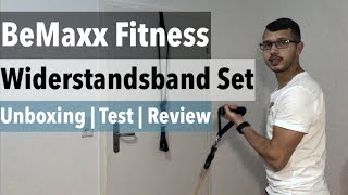 BeMaxx Fitness Widerstandsband Set im Unboxing / Test / Review