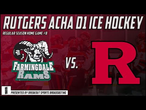Rutgers Scarlet Knights ACHA M1 vs Farmingdale State College Rams