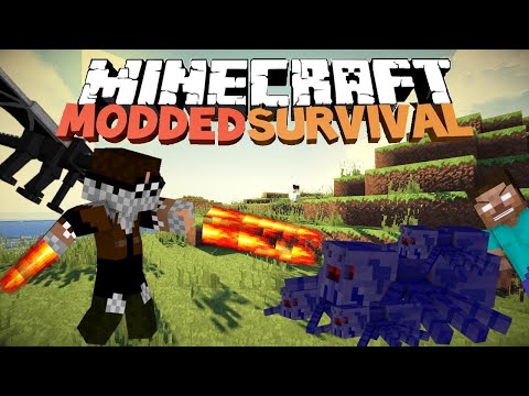 Minecraft Modded survival ep 2