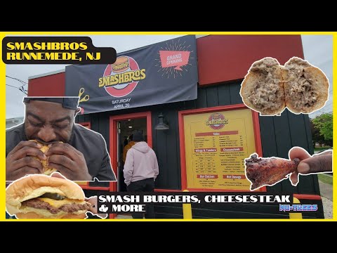 Burgers, Cheesesteak and more at SmashBros in Runnemede, NJ