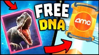 Jurassic World - How TO Get Free DNA, 7000+, Indominus Rex & More! (Jurassic World Alive)