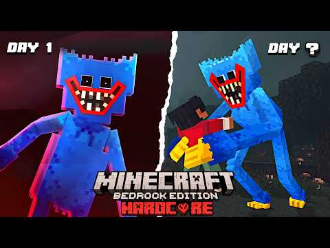 I Tried Surviving for 100 Days with Huggy & Friends but he ate me