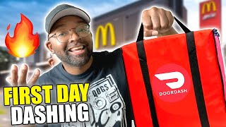 DoorDash My First Day As A DASHER!| Can You Still Make Any 🤑 In 2023?