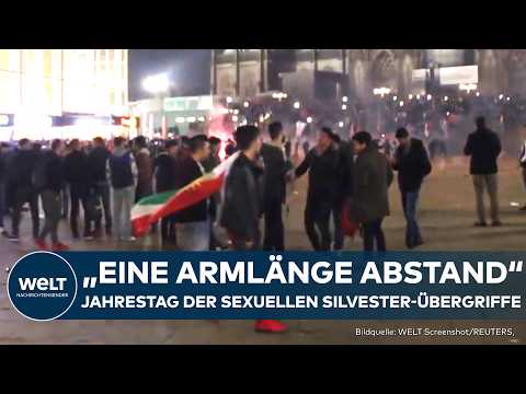 NRW: Jahrestag der Sexuellen Übergriffe am Kölner Dom! Rieker bereut "eine Armlänge Abstand"-Aussage