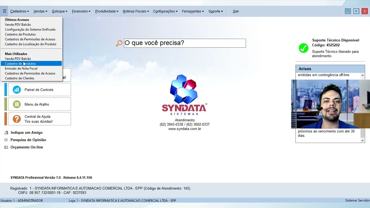 221  Como consultar as telas mais acessadas no sistemas