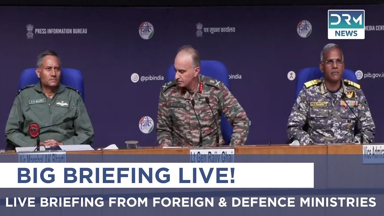 Indian Foreign & Defence Ministries Hold Joint Press Briefing | AH14
