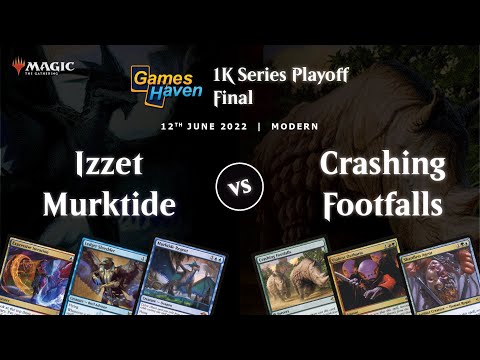 Izzet Murktide vs Crashing Footfalls | 1K Tournament Final | Modern | June 2022 Playoffs