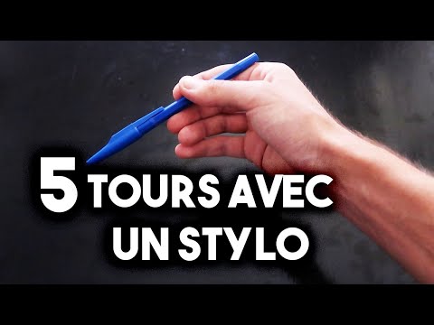 5 EASY AND IMPRESSIVE TRICKS WITH A PEN!