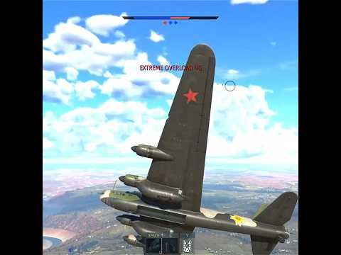 Power of Pe-8 Russian Bomber #foryou #warthunder #gaming #foryou #viralvideo #fyp