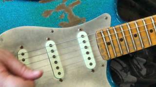 Video thumbnail for Fender Custom Shop Limited Edition Heavy Relic El Diablo Strat - Blue Sparkle by B Street Music & Recording