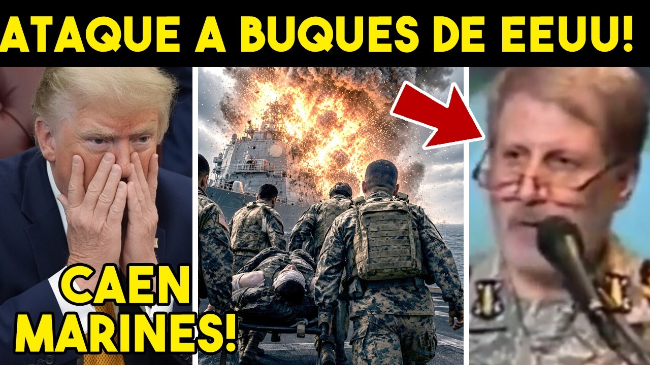 Arde Troya! IRAN ATACA BUQUES DE EEUU, caen marines. Trump pide arrestos inmediatos. Adiós