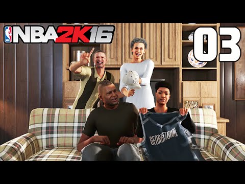 Let's Play NBA 2K16 Deutsch German [03] - My Career: Und unser neues College ist ... !