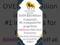 BBM50 50% off all Evals 50% all RESETS | APEX PROMO $10 Million in Payouts | Two Legged Pullback
