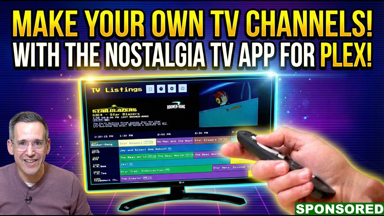 NostalgiaTV for Plex: One click live TV channels from your library!