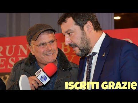 SCONTRO CON MATTEO SALVINI E MESSAGIO PER GIUSEPPE CONTE
