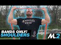 BOULDER SHOULDERS with Bands! Resistance-Band Workout Day 13 - Daily Home Workout with Marc Lobliner