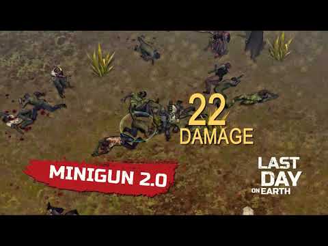 LAST DAY ON EARTH atualização 1.5.6 minigun