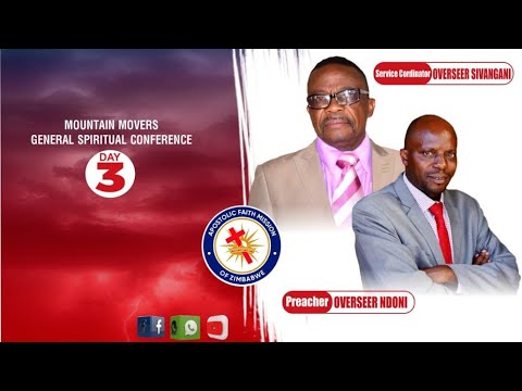 Overseer D Ndoni - Mountain Movers Conference
