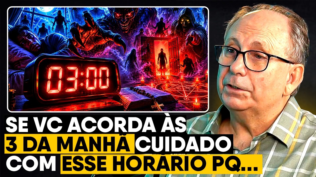 O que acontece às 3:00 DA MANHÃ no MUNDO ESPIRITUAL?