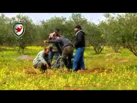 استهداف مقرات النظام في منطقة الحولة في ريف حمص بقذائف الهاون