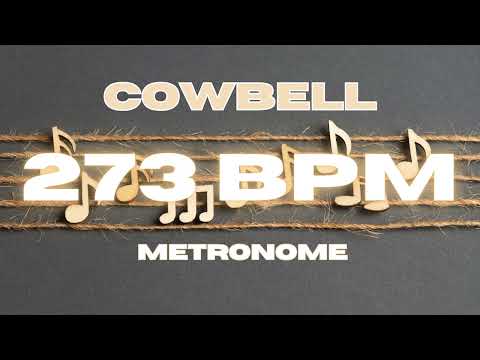 273 BPM - Cowbell Metronome