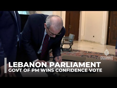 Lebanon parliament: Government of PM Salam wins confidence vote