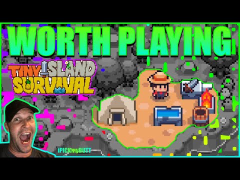 NEW GAME Tiny Island Survival WORTH PLAYING (Review & Tips) - YouTube