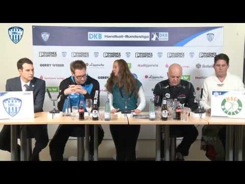 14.12.2013 Pressekonferenz TBV Lemgo gg. HSG Wetzlar