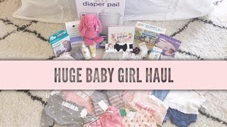 HUGE BABY GIRL HAUL | Old Navy, Amazon, Nordstrom, H&M, Small shops & More | Tara Henderson