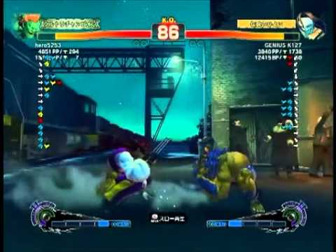 SSF4 AE Ver. 2012: GENIUS K127 (Vega/Claw) - XbL Ranked Matches