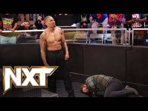 Carmelo Hayes Drops Joe Gacy After Attacking Ilja Dragunov On 2/6 WWE NXT