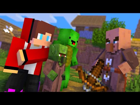 MAIZEN : Child Zombie Life - Minecraft Animation JJ & Mikey