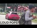 Remus Exhaust VW Scirocco Scaring People! LOUD Revs and Backfires!