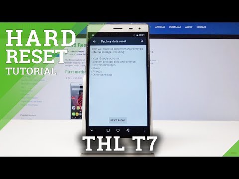 THL T7 Factory Reset / Restore Defaults