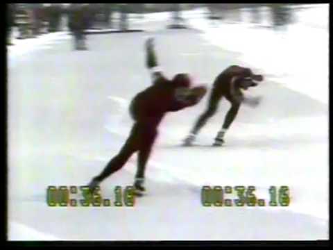 US Speed Skater Eric Heiden At 1979 World Championships Via Satellite From Germany   imasportsphile