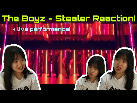 The Boyz - Stealer MV + Live performance First Time Reaction!
