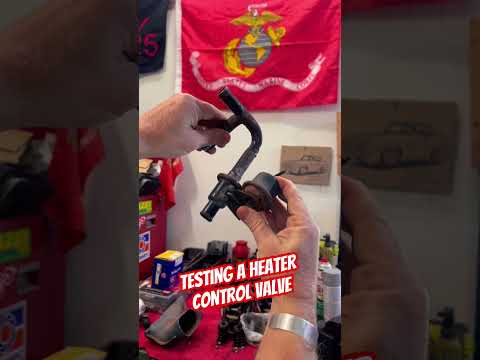 How to test a heater control valve #diy #heat #cars #tips #howto