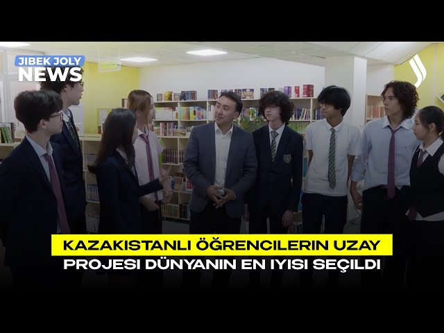 Kazakistanlı öğrencilerin uzay projesi dünyanın en iyisi seçildi