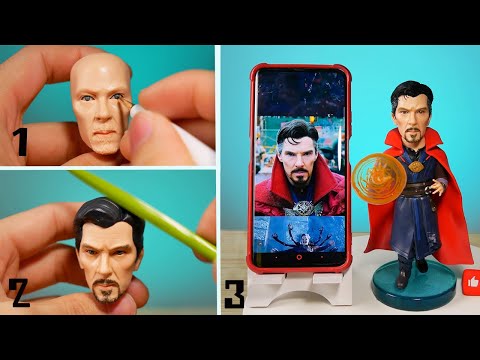 Dr. Strange (Benedict Cumberbatch) clay sculpture | Doctor Strange in the Multiverse of Madness .