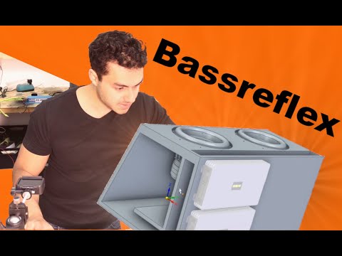 Bassreflexgehäuse für Subwoofer berechnen: Port, Volumen, Simulation, Entwurf und Konstruktion